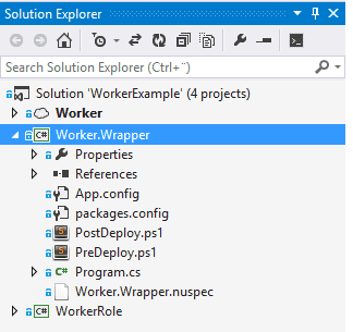 Added wrapper project to solution
